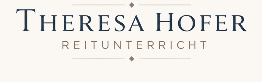 Theresa Hofer – Reitunterricht